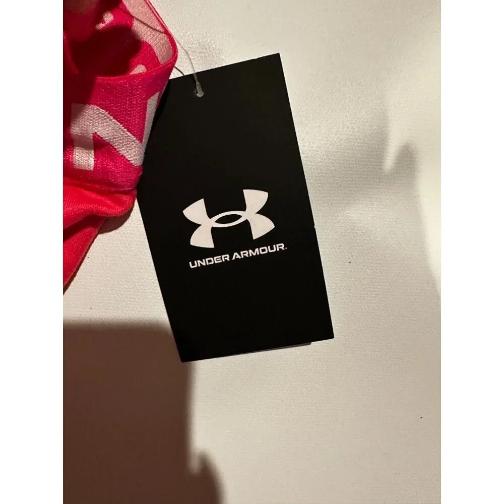 NWT Girl's Youth Under Armour UA Pink Full Length FITTED Leggings 4T MSRP $28